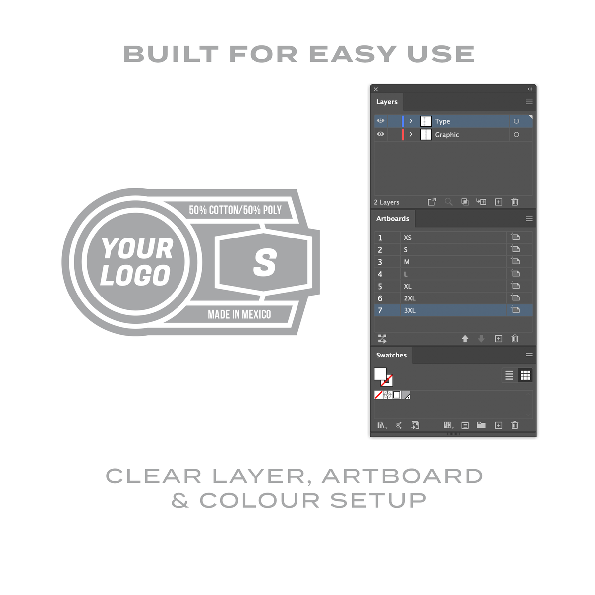Neck Label Template Master Pack V1 – Rogue Transfers